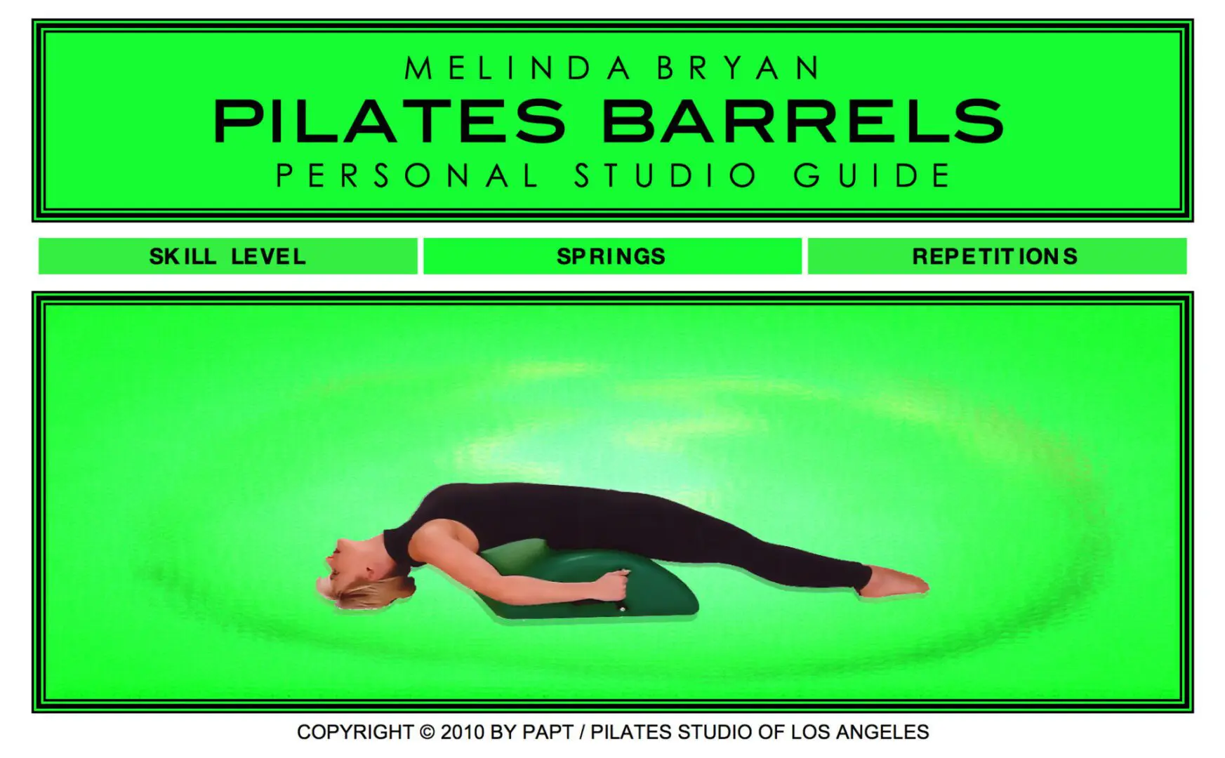 A woman is doing pilates exercises on the floor.